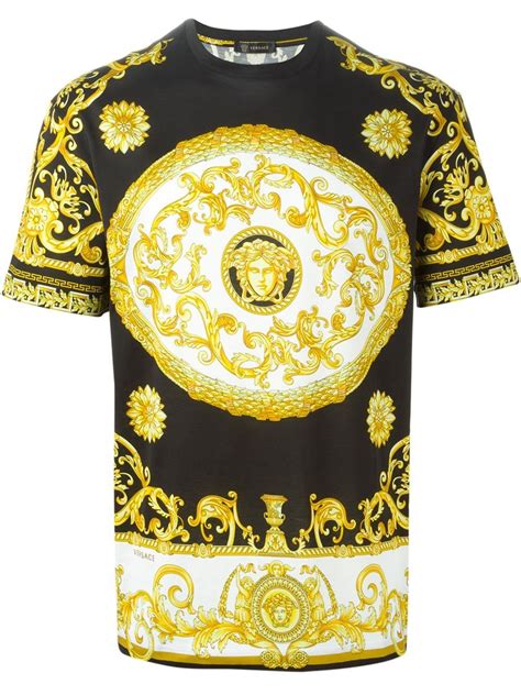 camiseta versace hombre rebajas|versace farfetch.